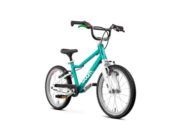 Woom GO 3 Automagic children's bike 16" Metallic Turquoise
