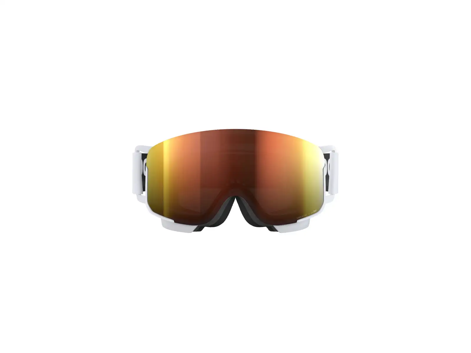 POC Nexal Mid ski goggles Hydrogen White/Partly Sunny Orange