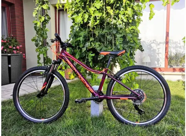 Rock Machine Catherine 24 VB mountain bike gloss crimson/orange/crimson