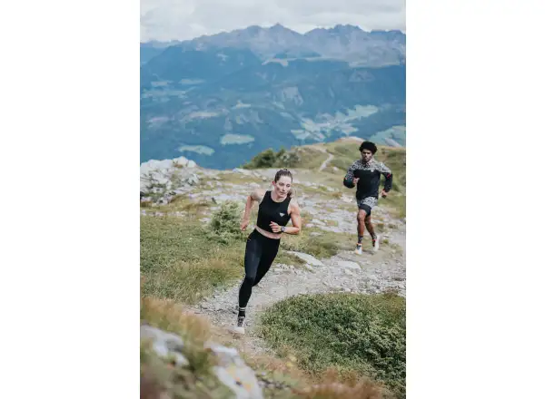 Dynafit Trail 7/8 women's running leggings Black Out/Overcast