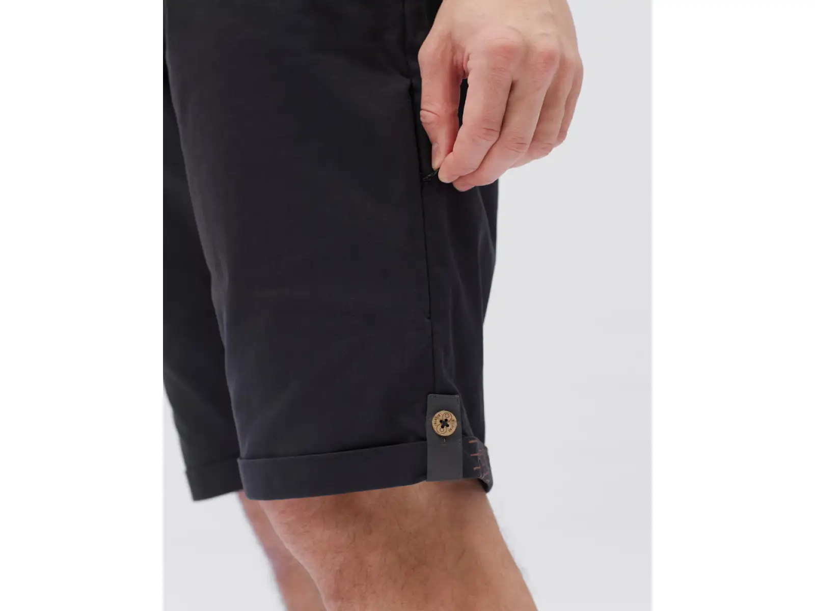Silvini Valleroso men's shorts Charcoal
