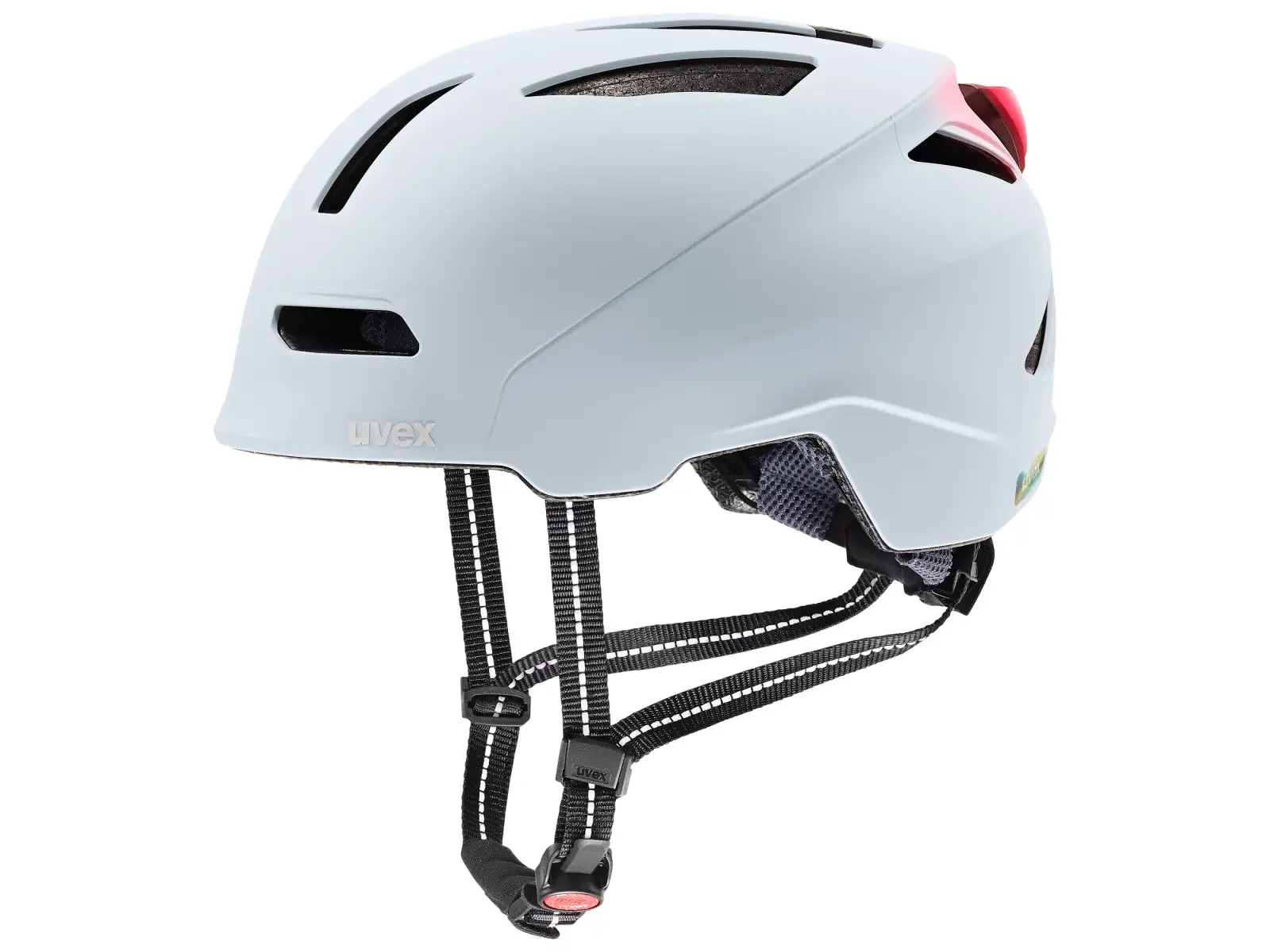Uvex Urban planet LED helmet Cloud matt