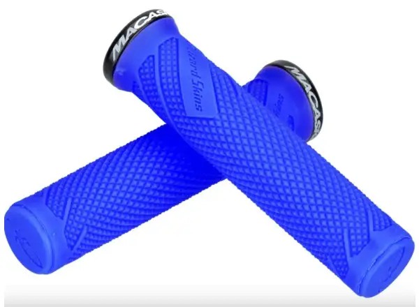 Lizard Skins Single-Sided Lock-On Danny MacAskill grips Deja Blue