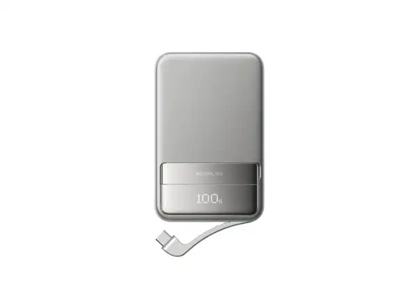 EcoFlow RAPID 10000 mAh magnetic power bank silver