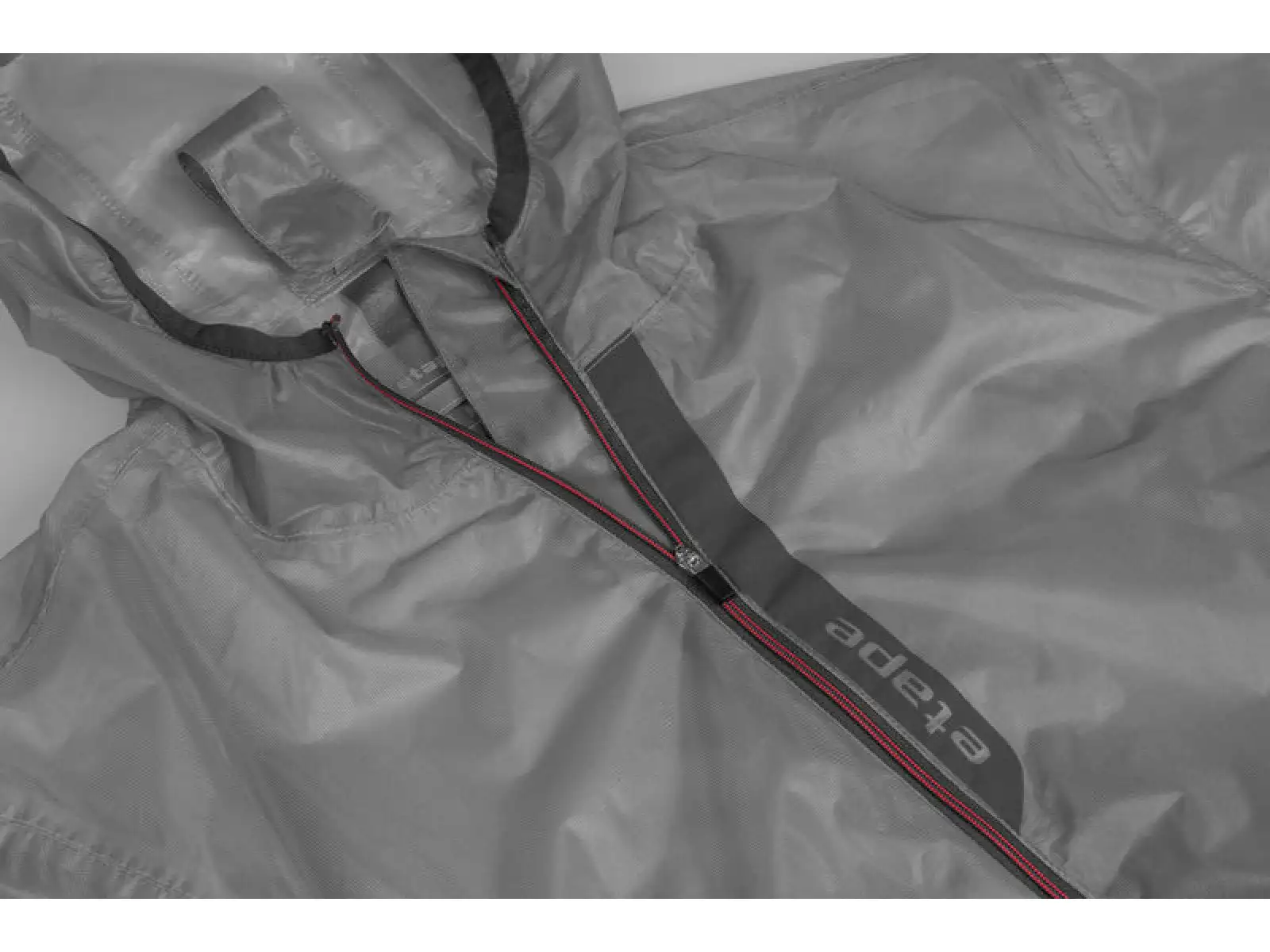 Etape Vento men's raincoat grey transparent