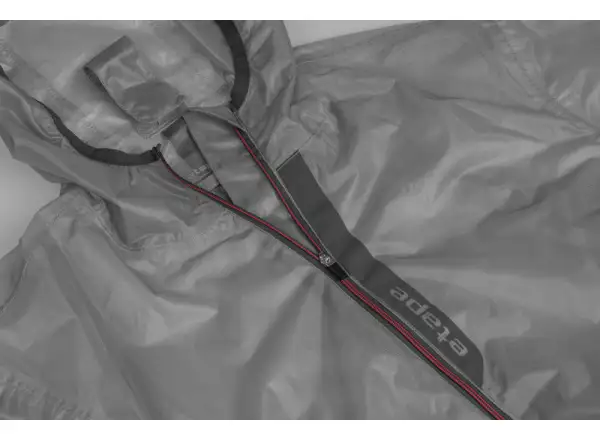 Etape Vento men's raincoat grey transparent