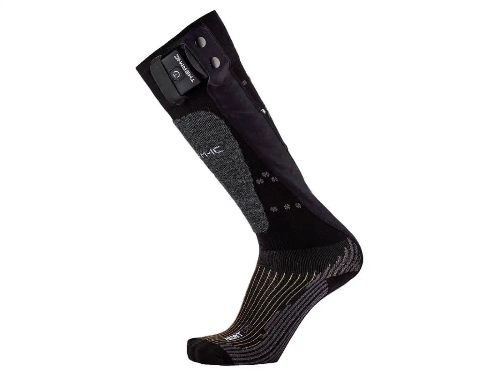 Thermic PowerSock Heat Uni V2 heated socks black/yellow
