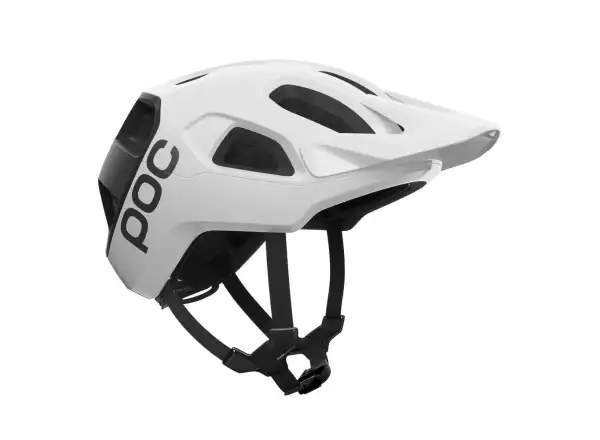 POC Cularis helmet Hydrogen White/Uranium Black Matt/Logo