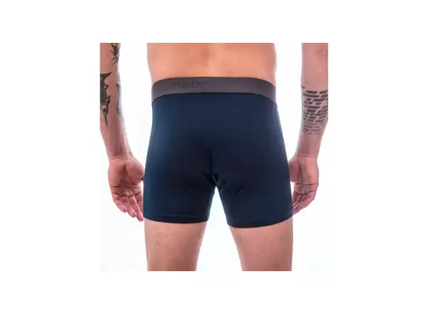 Sensor Merino Active men's boxers Deep Blue