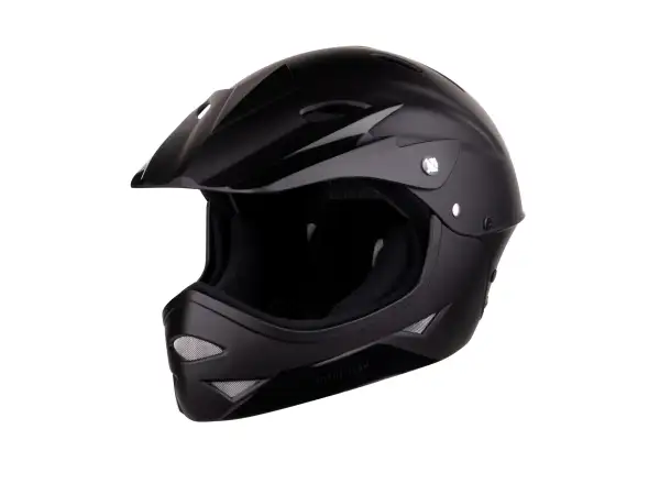 Force Downhill Junior helmet black matte