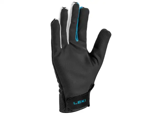 Leki Guide Lite gloves Charcoal/Petrol/White