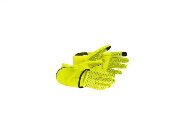 Craft ADV Lumen Hybrid running gloves Yellow