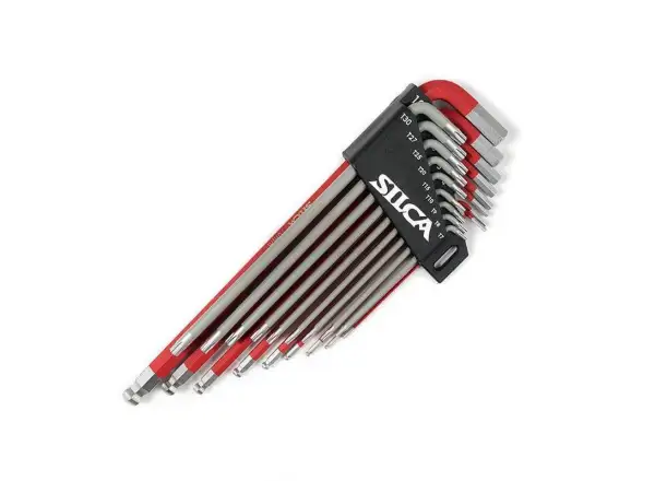 Silca HX-TWO set of hex and torx keys with holder 17 pcs