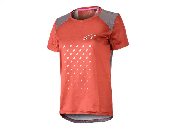 Alpinestars Stella ALPS 6.0 S/S women's jersey short sleeve red