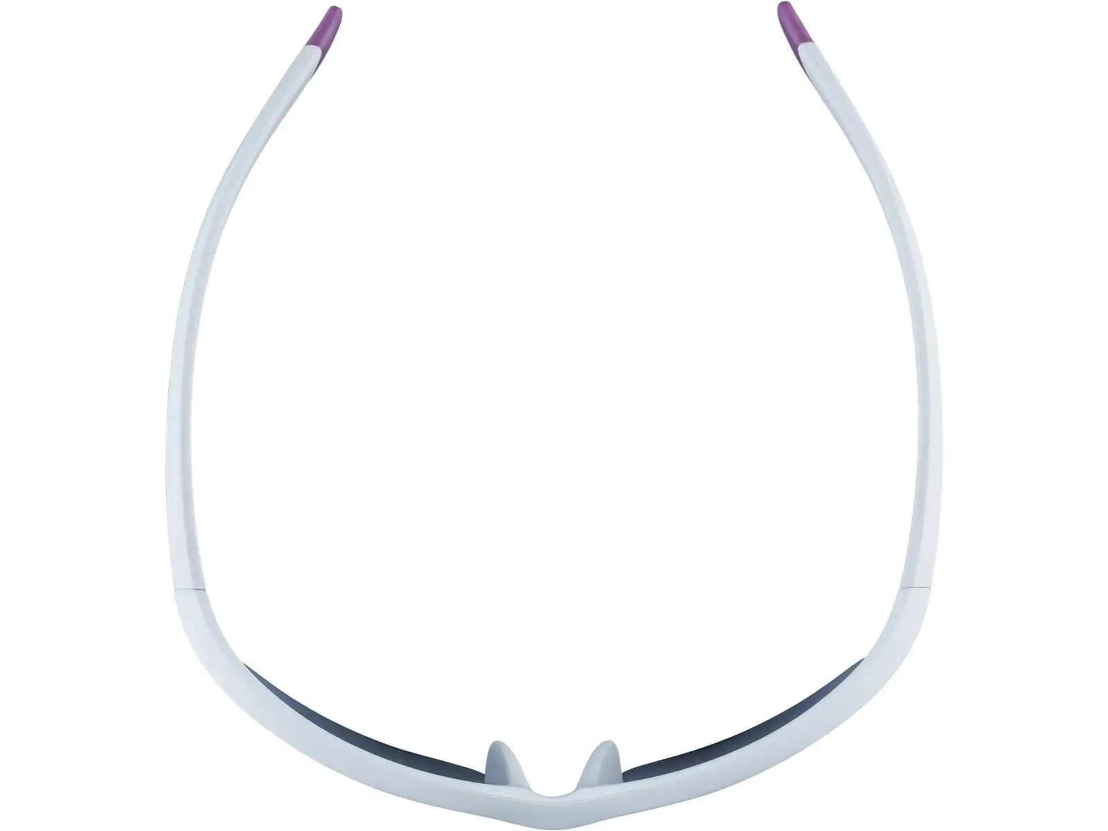 Alpina Flexxy Youth JR children's glasses White-Purple Matt/Pink mirror