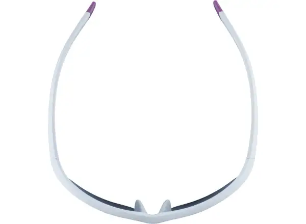 Alpina Flexxy Youth JR children's glasses White-Purple Matt/Pink mirror