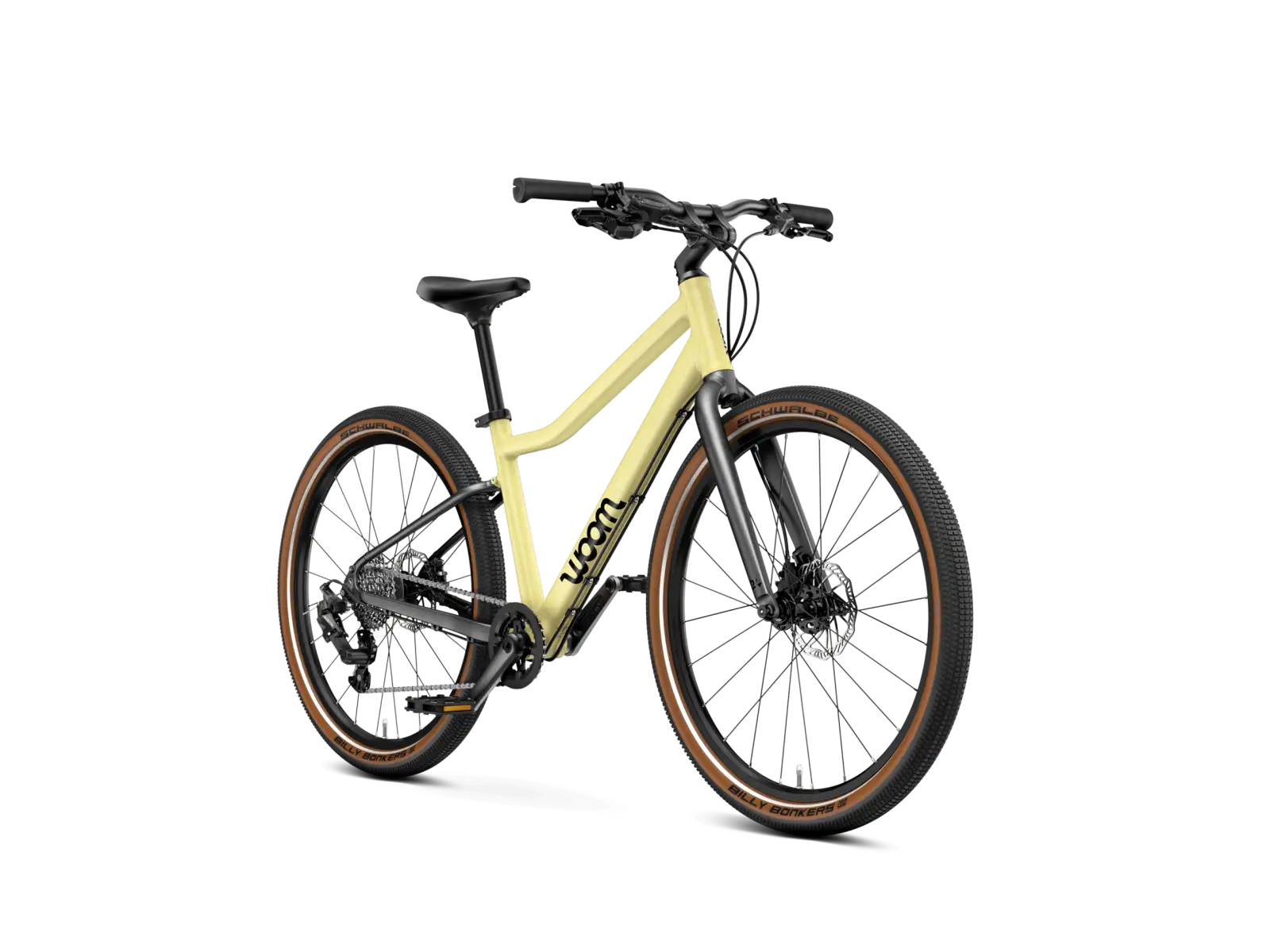 Woom 5 EXPLORE kids bike mellow yellow