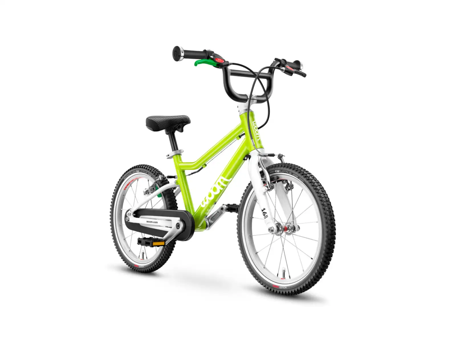 Woom 3 Lizard Lime 16 children's bike