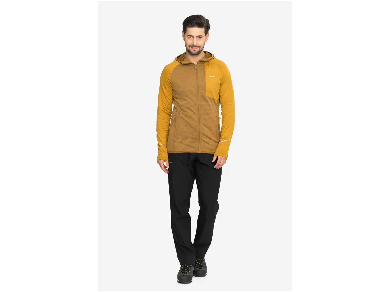 Viking Birger men's sweatshirt Brown/Yellow
