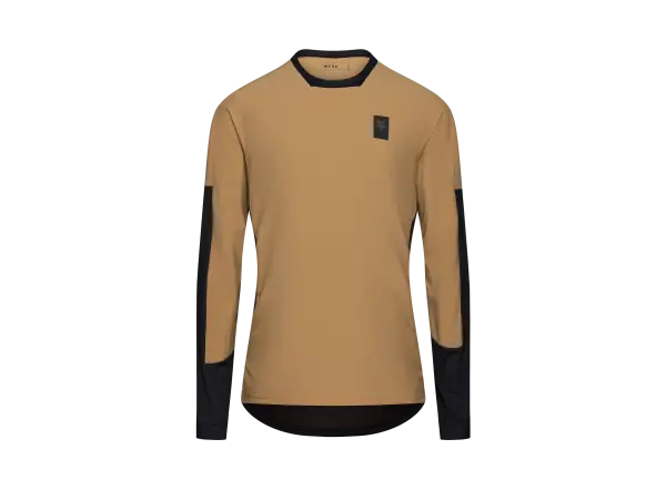 Fox Defend Thermal men's jersey long sleeve Brown Sugar