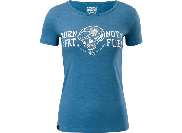 Silvini Pelori women's jersey short sleeve blue/cloud