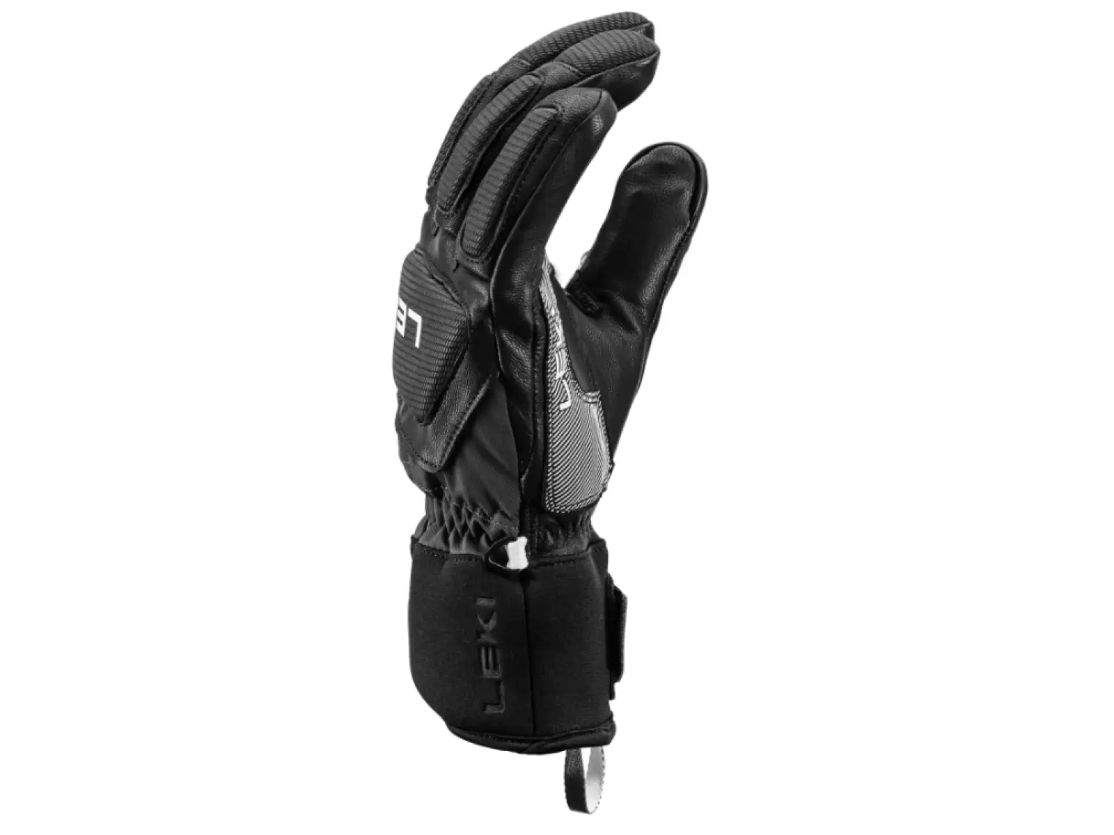 Leki Griffin Pro 3D downhill gloves Black/White