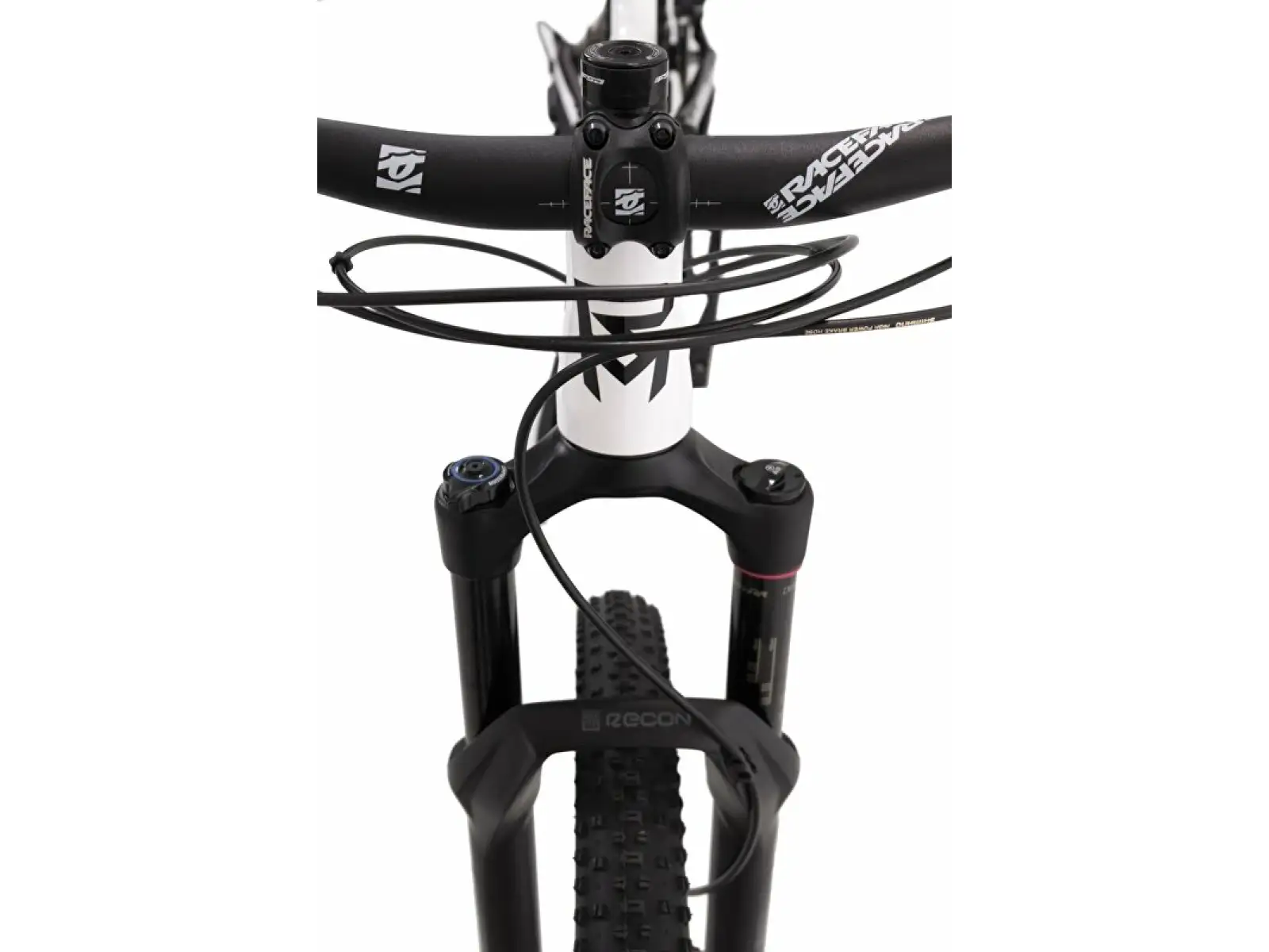 Rock Machine Blizzard XCM 70-29 white/grey full-suspension mountain bike