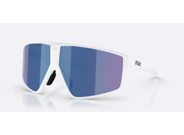 Bliz P002 sunglasses Matte White/Smoke Blue Multi