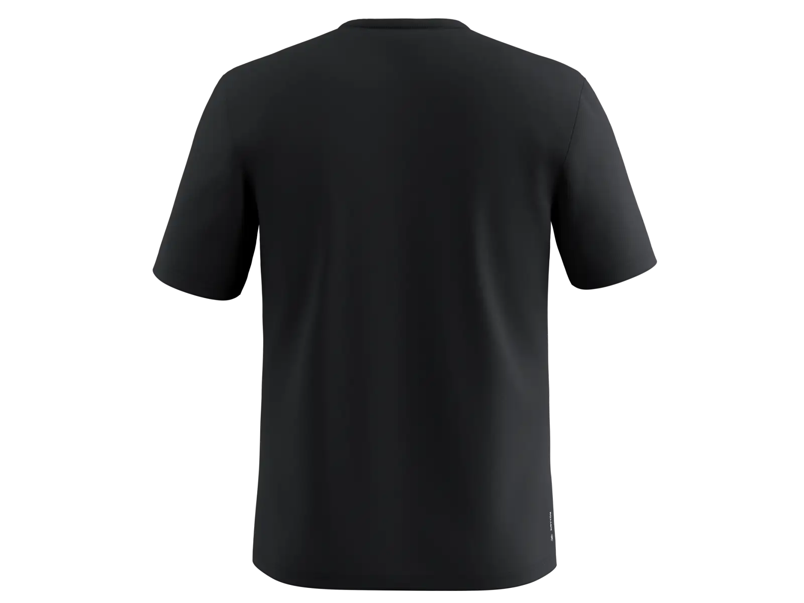 Salewa Solidlogo Dry men's shirt short sleeve Black out