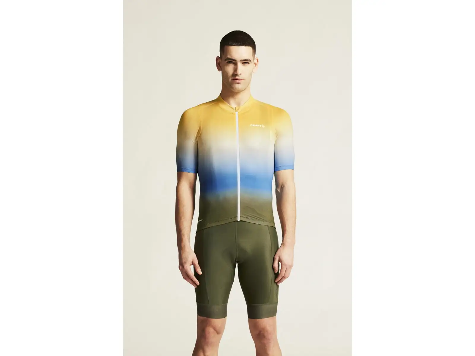 Craft ADV Endur Graphic men's jersey short sleeve green