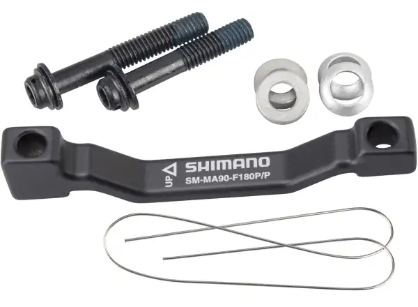 Shimano XTR SM-MA90-F disc brake adapter 180 mm, P/P, front