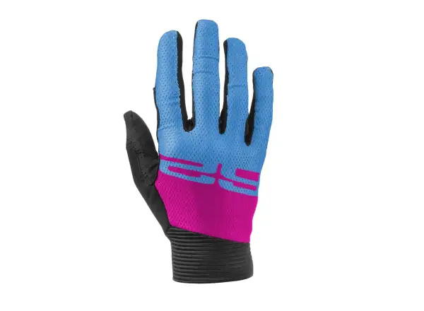 R2 Tracy children's cycling gloves black/blue/pink