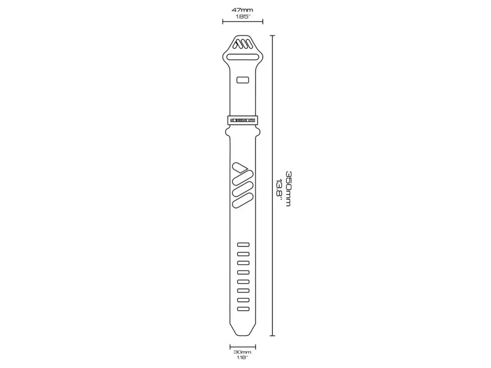 All Mountain Style OS Strap Red