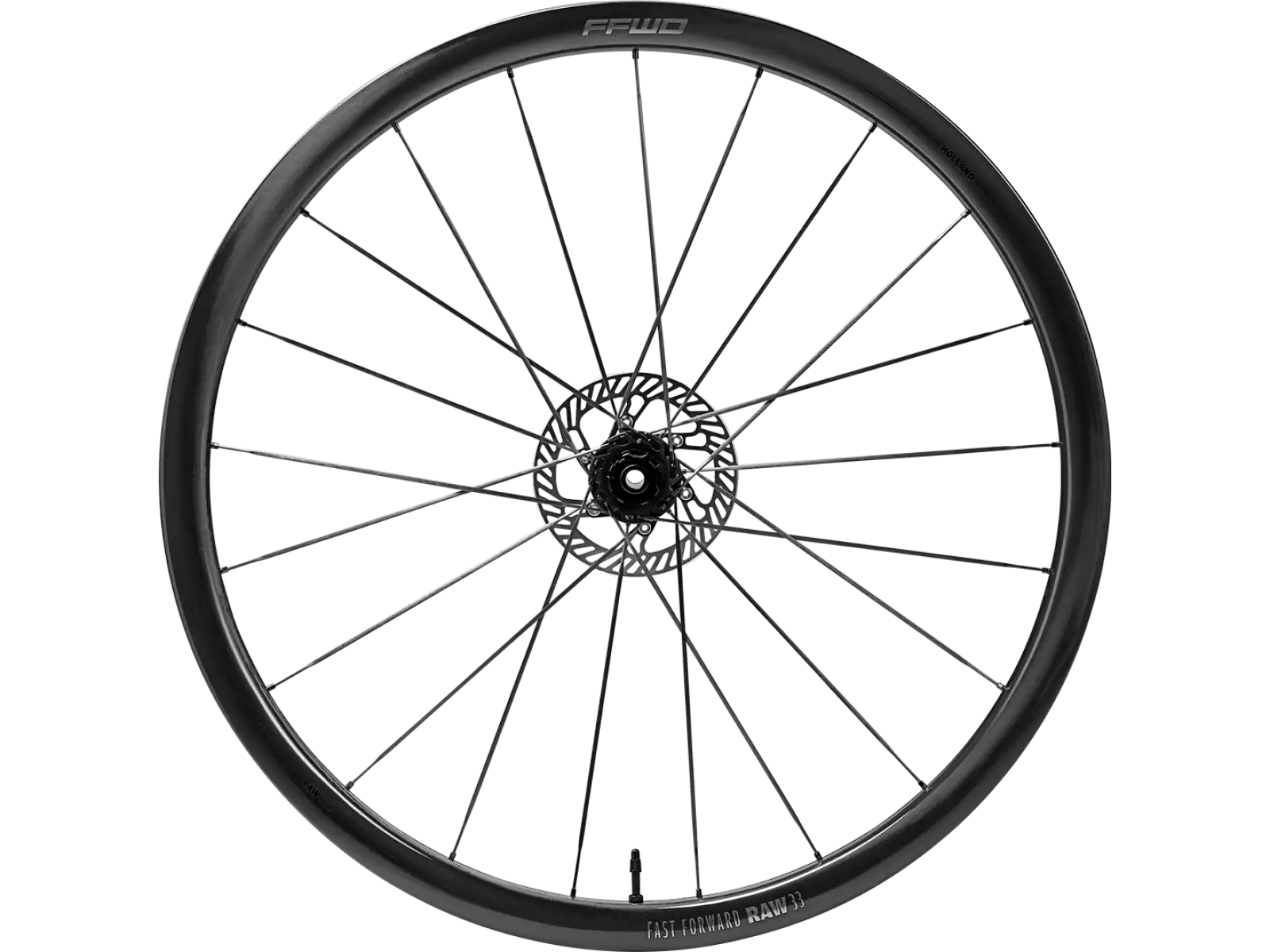 FFWD RAW CS 33 road wheelset Glossy Black
