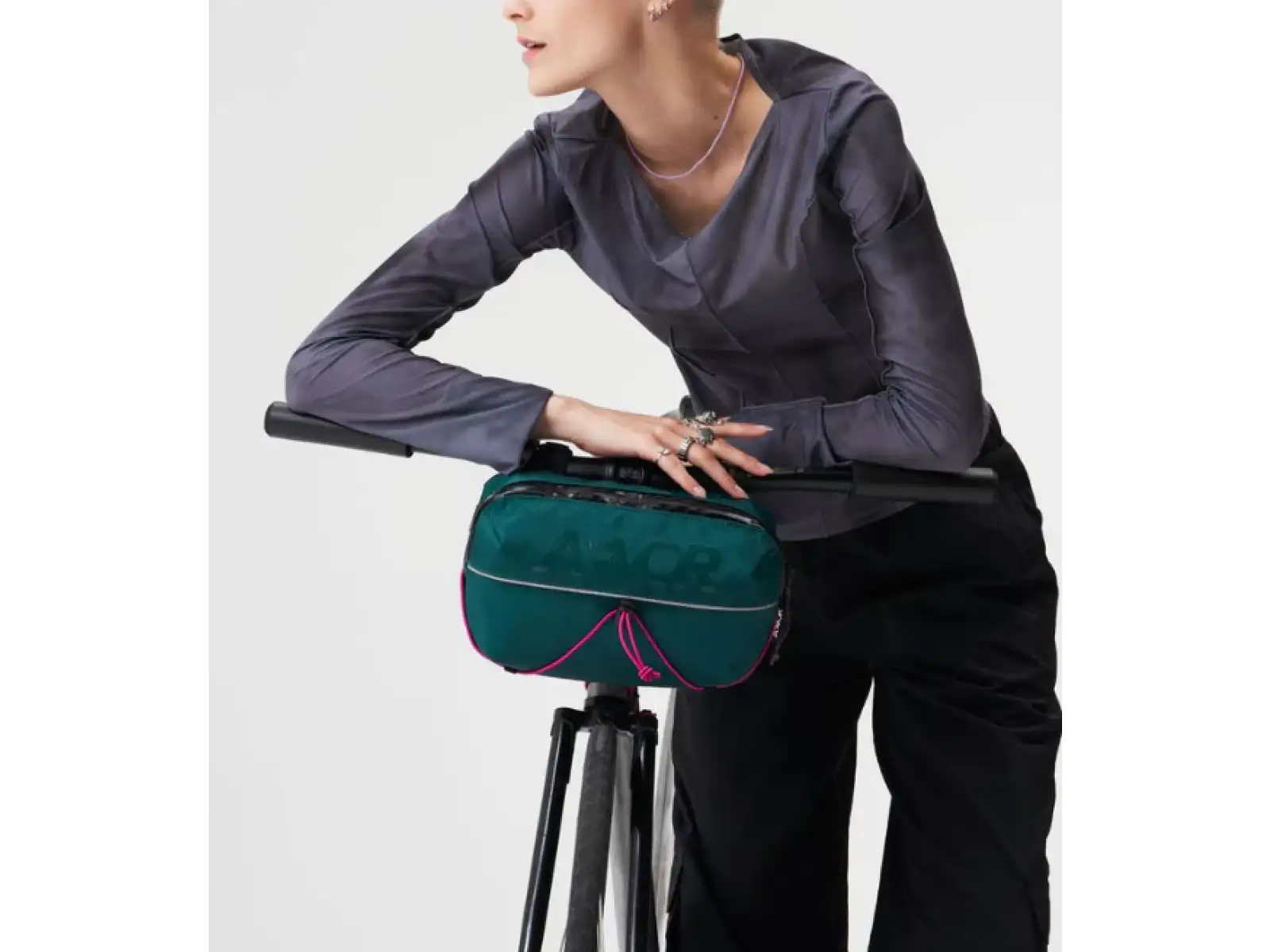 Aevor Bar Bag shoulder bag/hip bag/bike handlebars Proof Evergreen