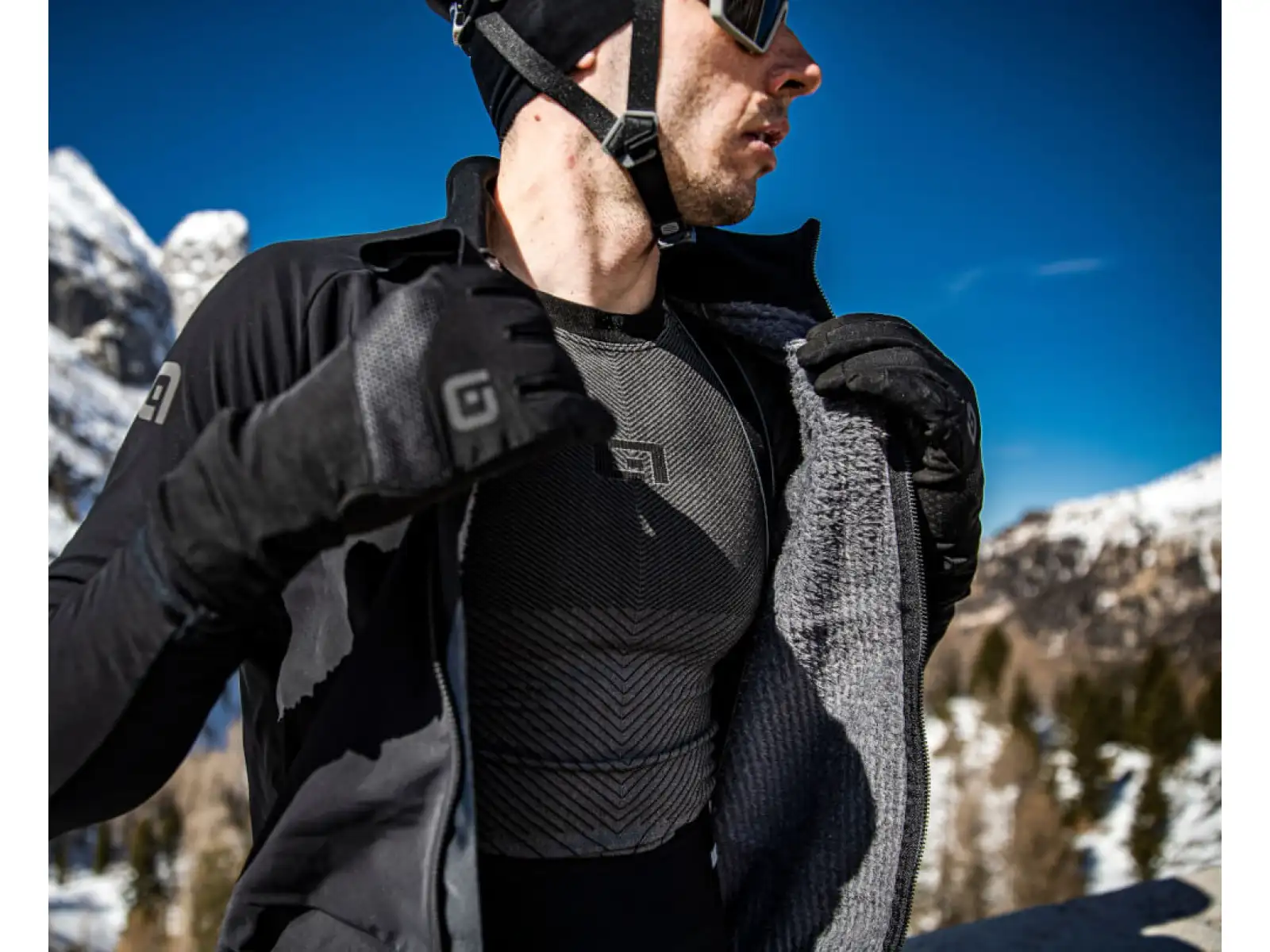 Alé Riparo R-EV1 men's jacket black