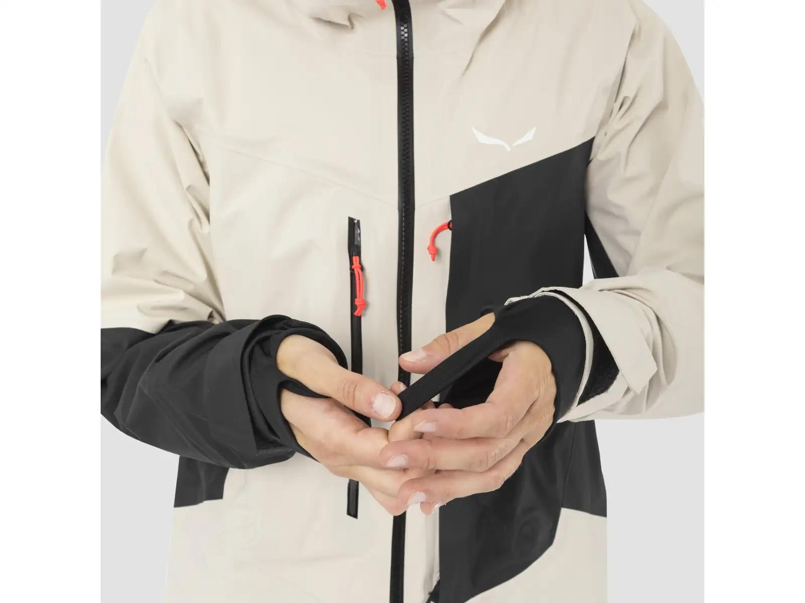 Salewa Sella 3L Powertex women's jacket Oatmeal/0910
