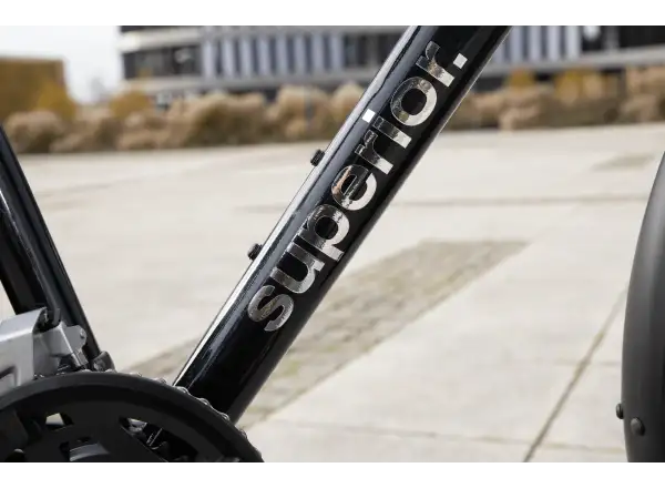 Superior Blox 6.7 T city bike Gloss Metallic Black