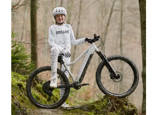 Woom UP 5 Limited kids electric bike Cirrus Cloud