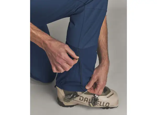 Ortovox Venet Softshell Pants men's softshell pants Blue Nunatak