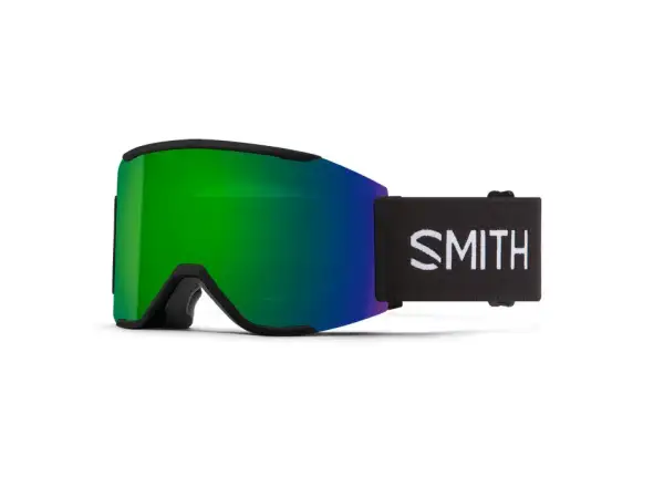 Smith Squad Mag ski goggles Black / ChromaPop Sun Green Mirror + ChromaPop Storm Amber