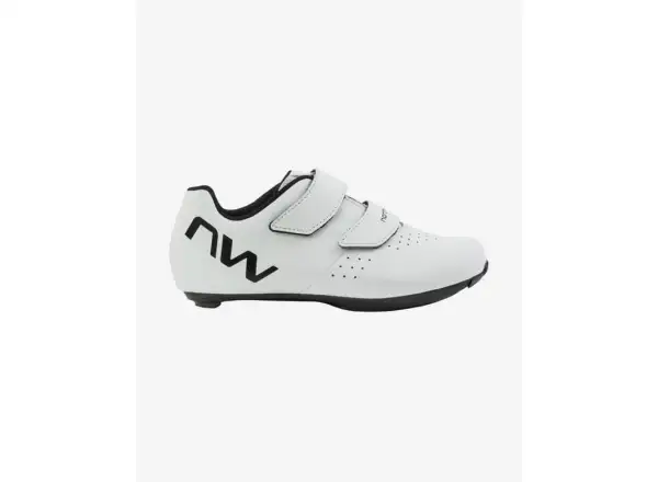 Northwave Sonic Junior kids road cycling shoes White/Black