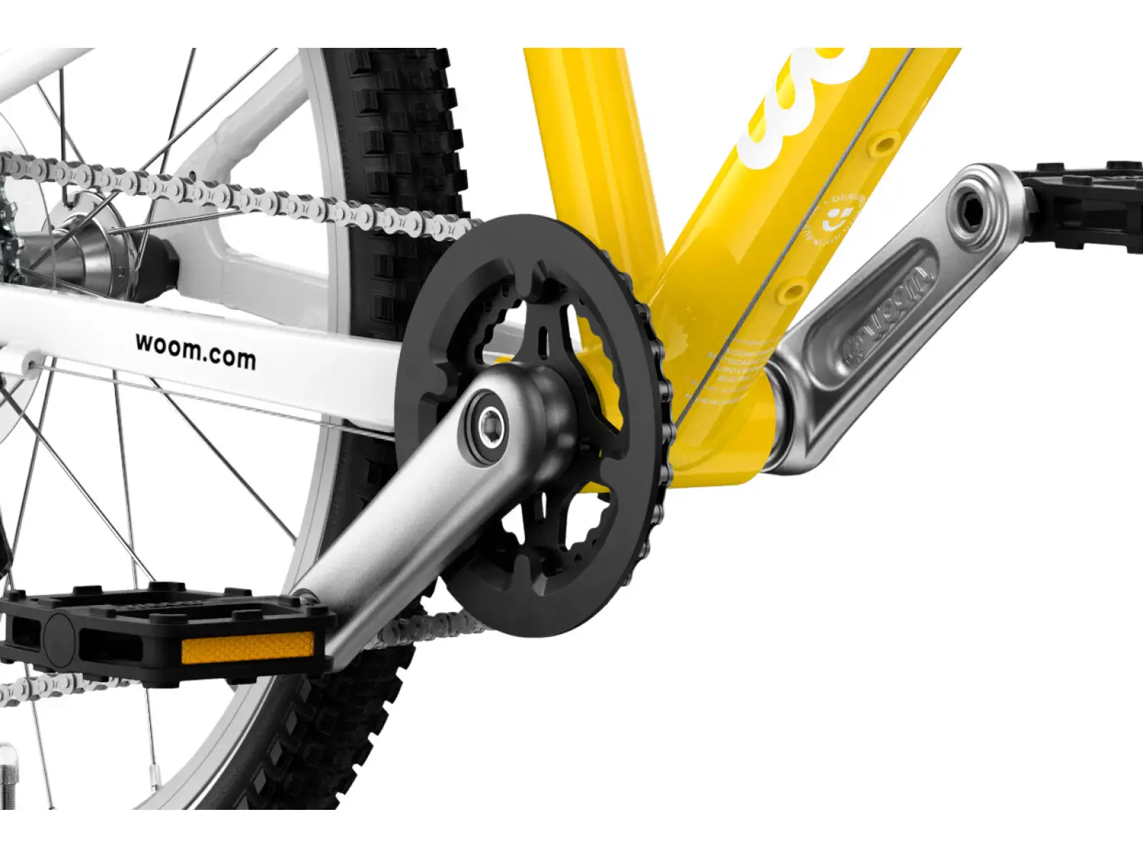 Woom GO 4 children's bike 20" Vibrant Yellow