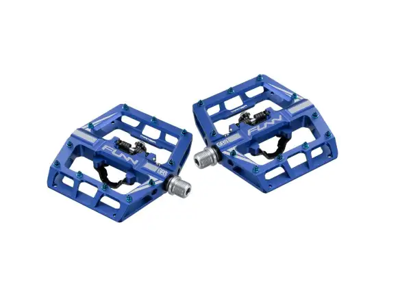 Funn Mamba pedals one-sided Blue