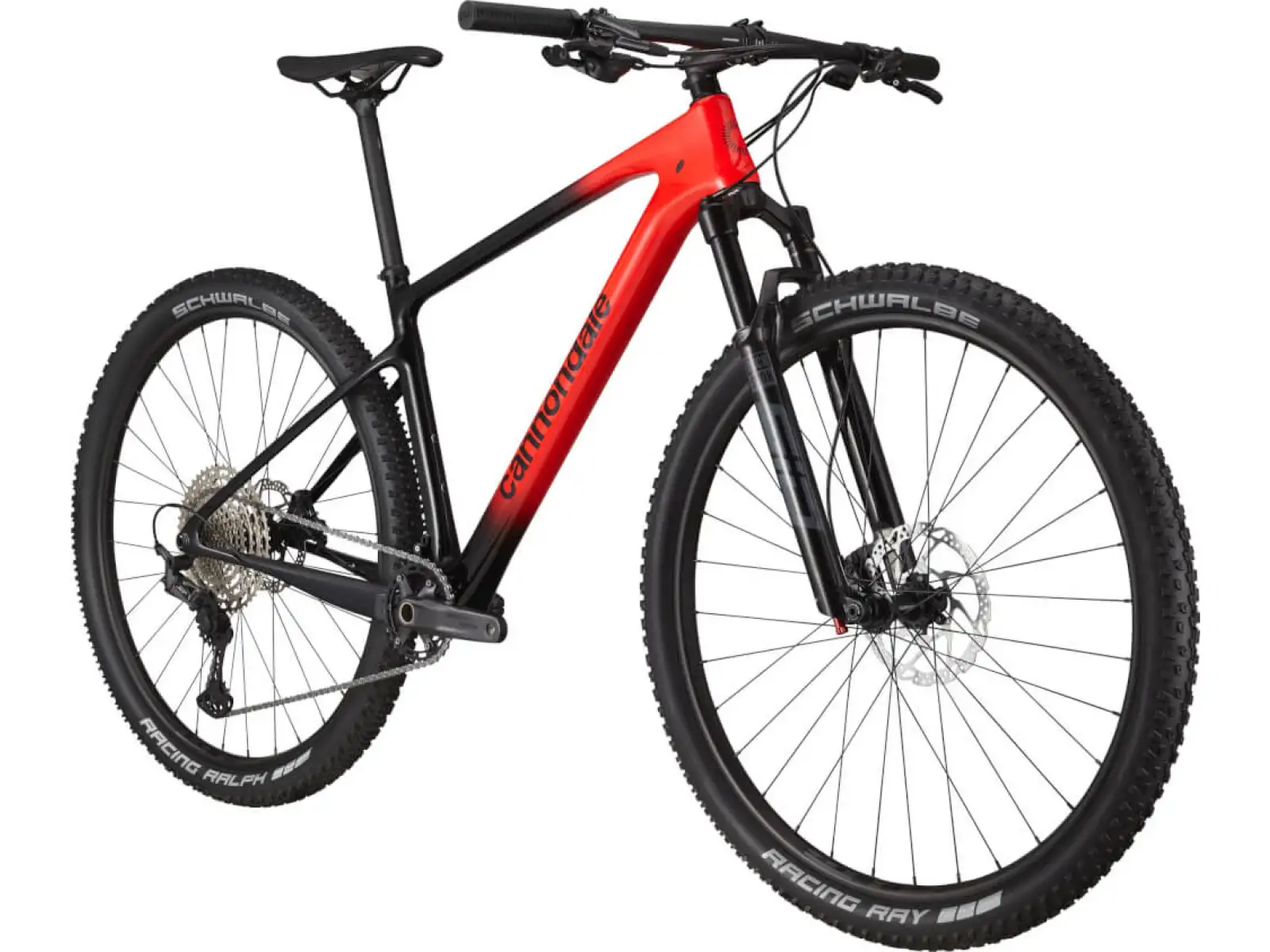 Cannondale Scalpel HT Carbon 4 mountain bike Acid Red