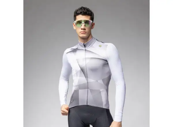 Alé R-EV1 Quick men's long sleeve jersey White