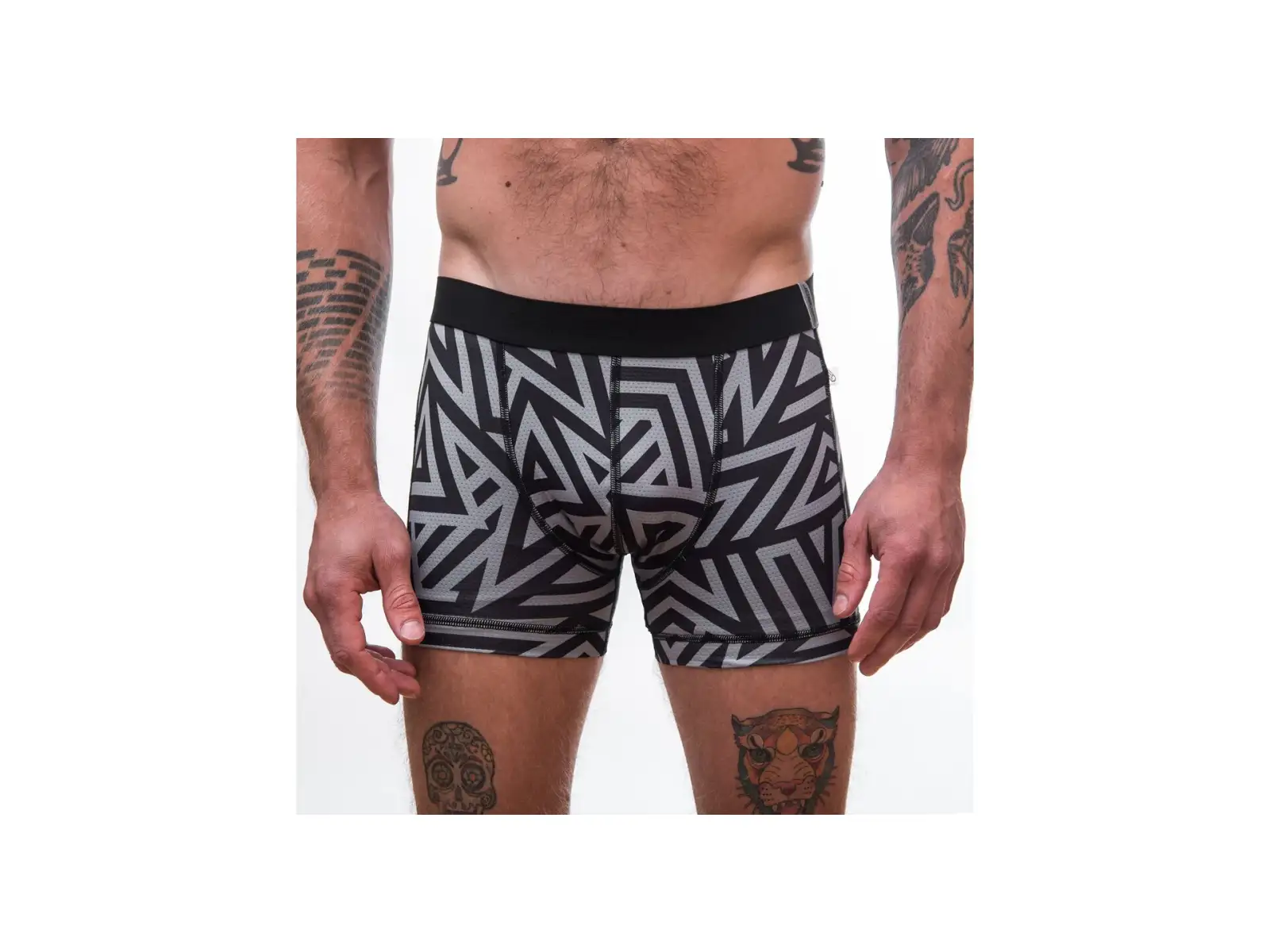 Sensor Coolmax Impress men's boxers black/Stars