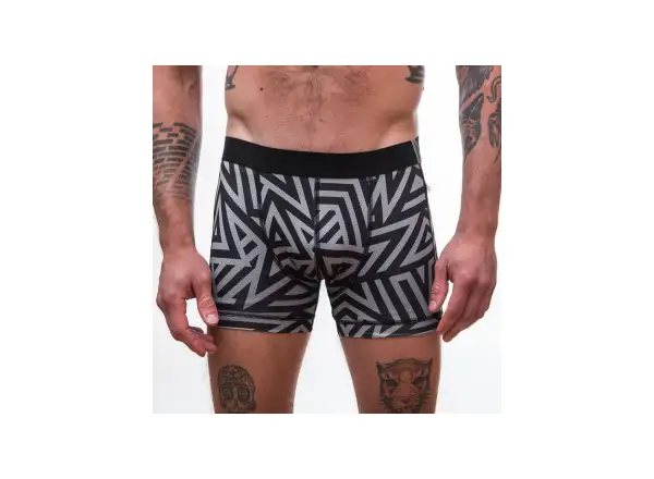 Sensor Coolmax Impress men's boxers black/Stars