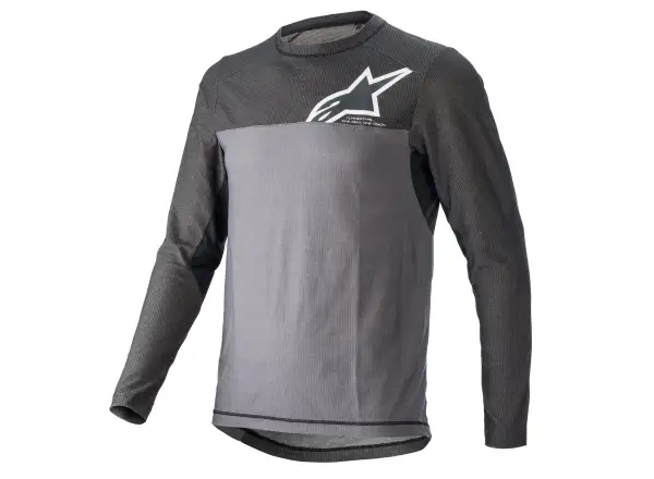 Alpinestars ALPS 8.0 V2 youth jersey long sleeve Anthracite/Black/White
