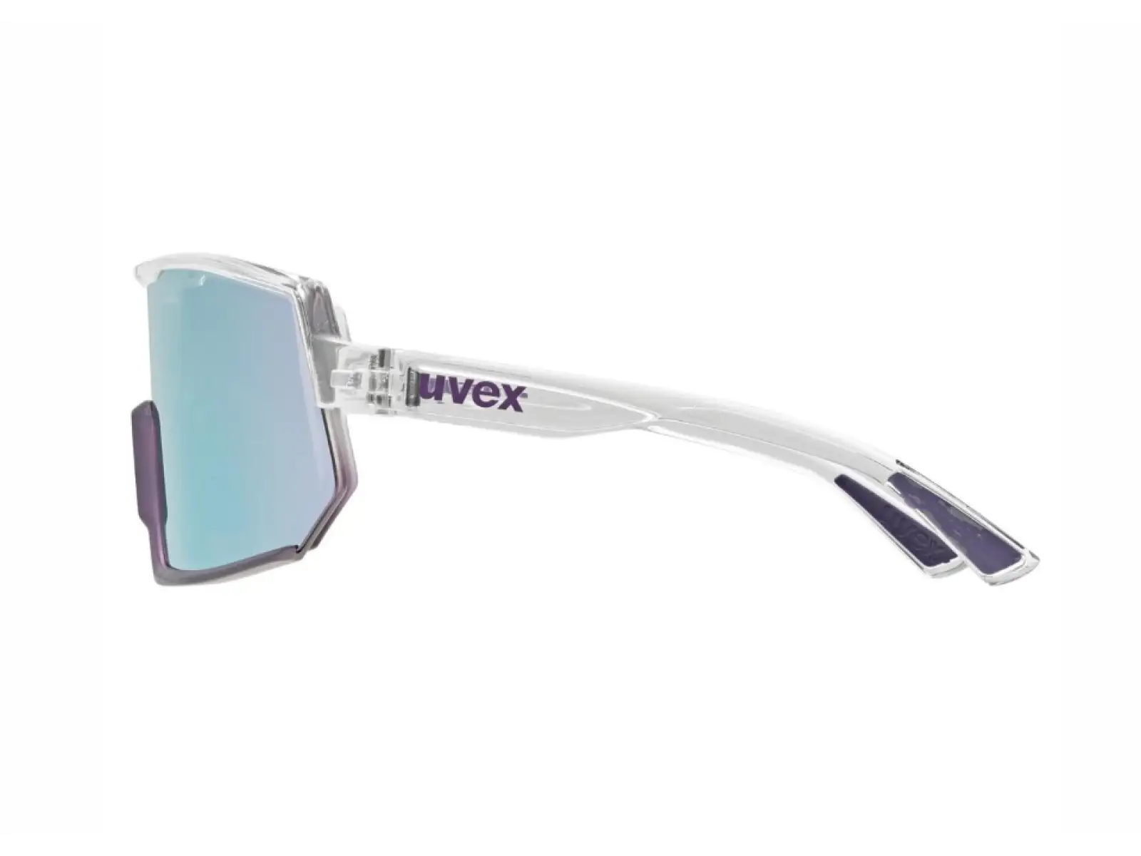 Uvex Sportstyle 235 glasses Clear/Met Purple/Mirror Lavender